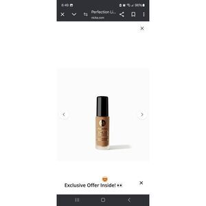 New Lot of 2 Sealed NK Makeup Perfection Liquid Foundation FFPF08 Maple